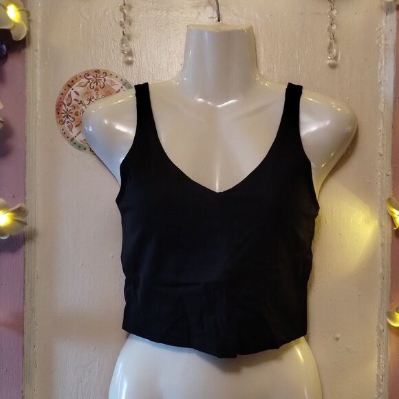 TGP - The Gym People (S) Longline Crop Sport Top - Picture 1 of 8